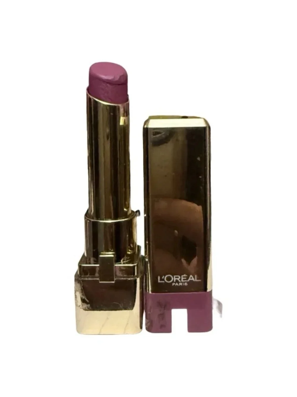 LOREAL COLOUR RICHE Caresse Lipstick 175 VIOLET CHIFFON New *SEE Photos